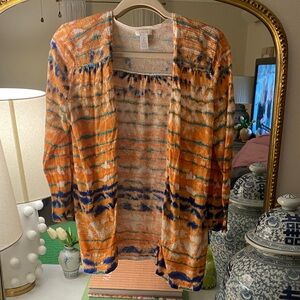 Chico’s Tie Dye Cardigan